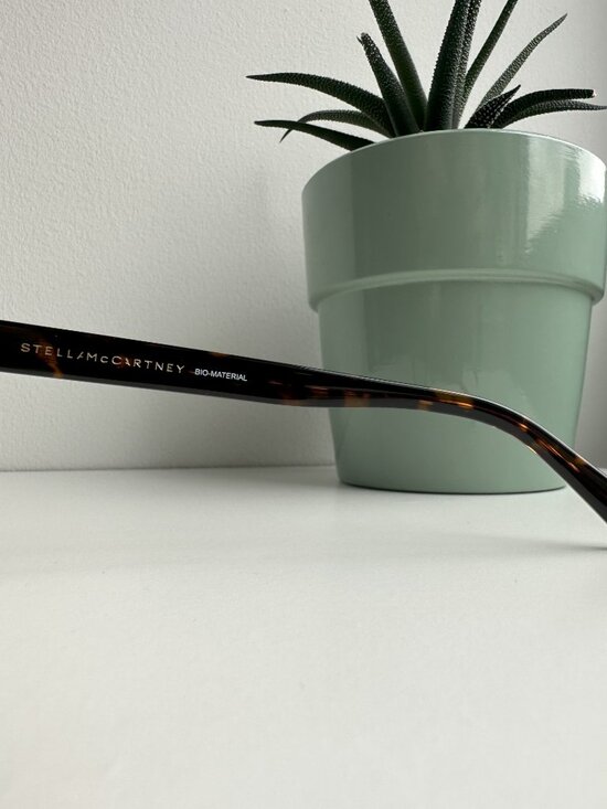 Stella McCartney - SC0223O - Woman\'s Black Cat Eye Star Frames